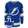 Tampa Bay Lightning tröja Anthony Cirelli 71Authentic Adidas Stanley Cup 2022 Blå - NHL Tröjor Herr